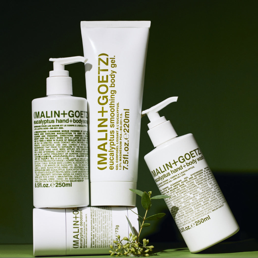 eucalyptus smoothing body gel.