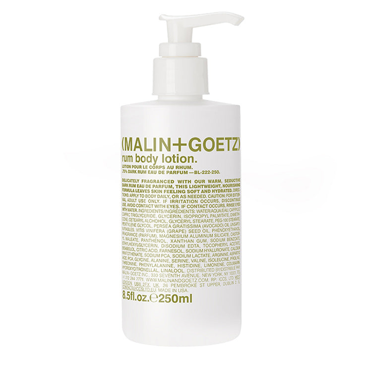 rum body lotion. - 8.5 fl.oz.