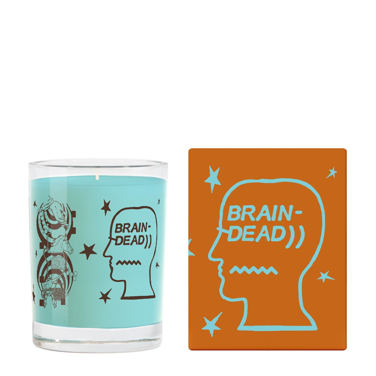 BRAIN DEAD x MALIN+GOETZ leather candle. - 27 oz.