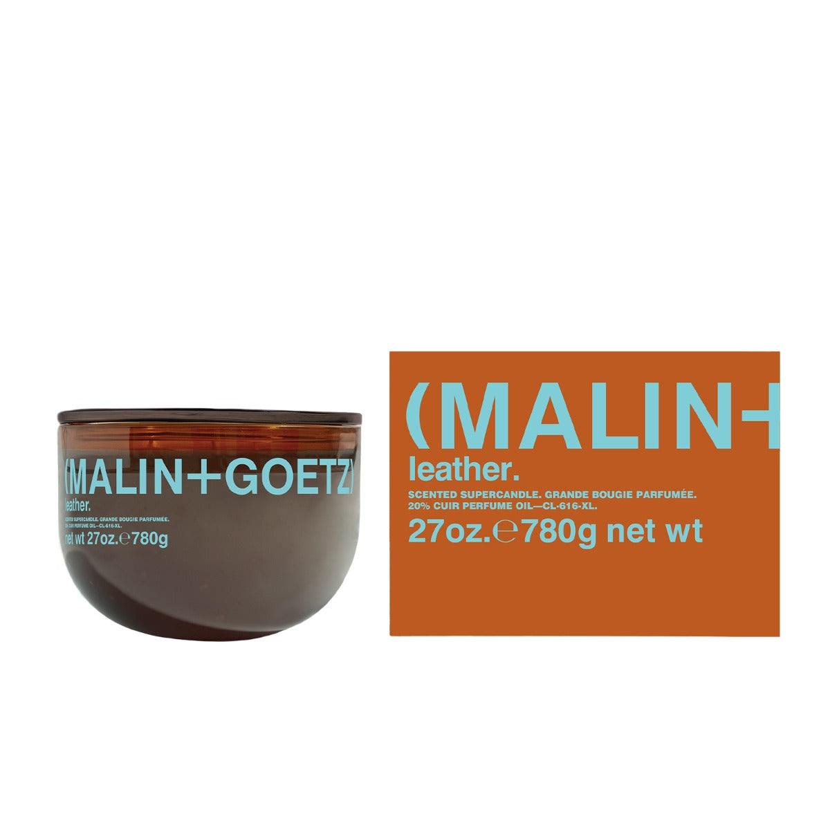 BRAIN DEAD x MALIN+GOETZ leather candle.
