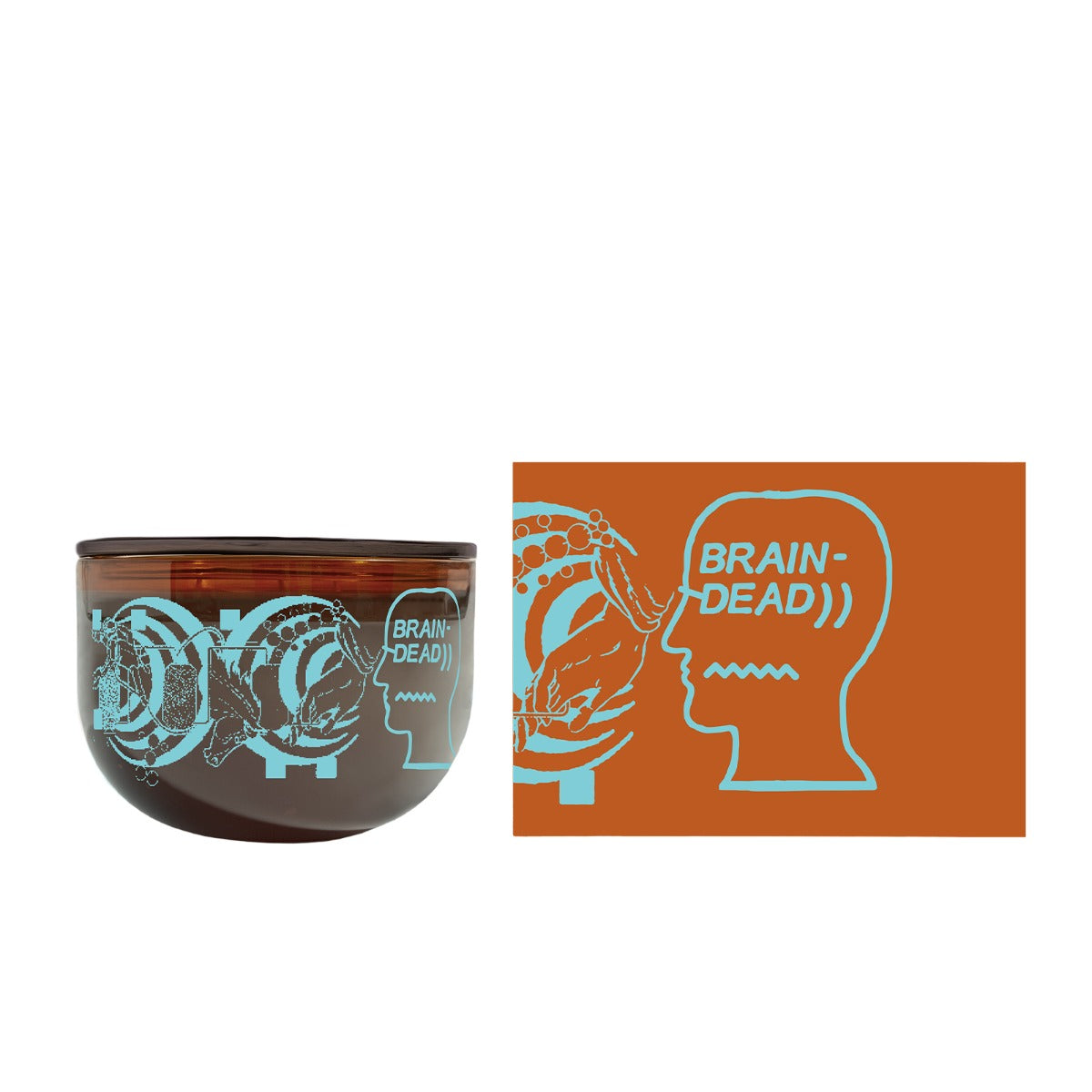 BRAIN DEAD x MALIN+GOETZ leather candle.