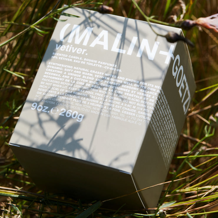 vetiver candle.