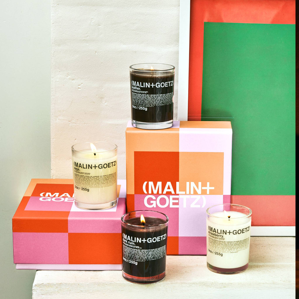 design a 4-piece candle set to customize a scent for the home. gift the personalized set or scent your own space for the holiday season. includes four full-size 9 oz candles