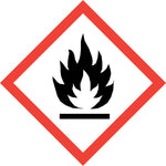 GHS flammable hazard pictogram
