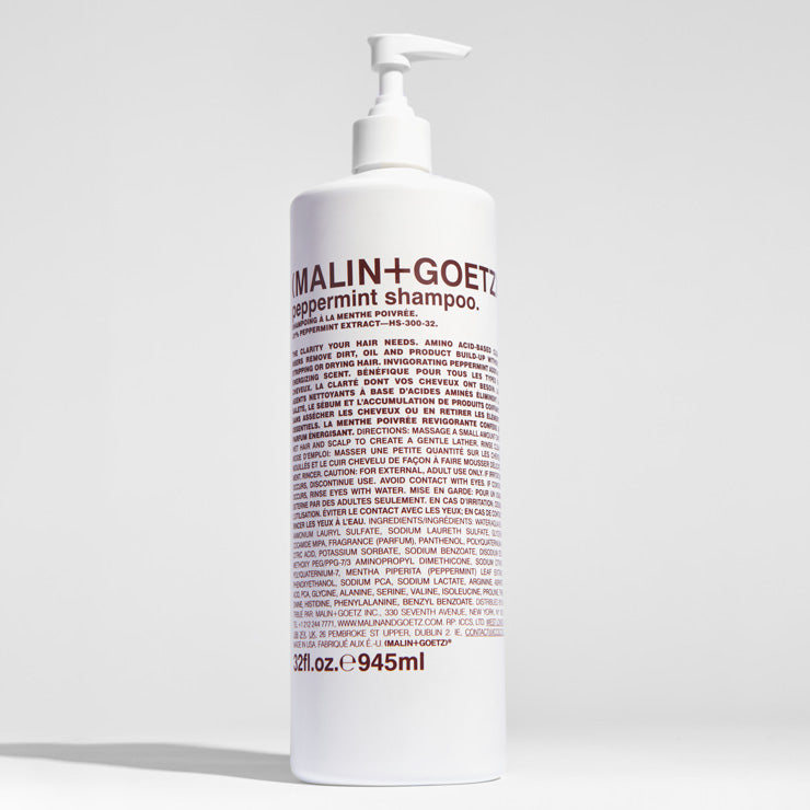 peppermint shampoo.
