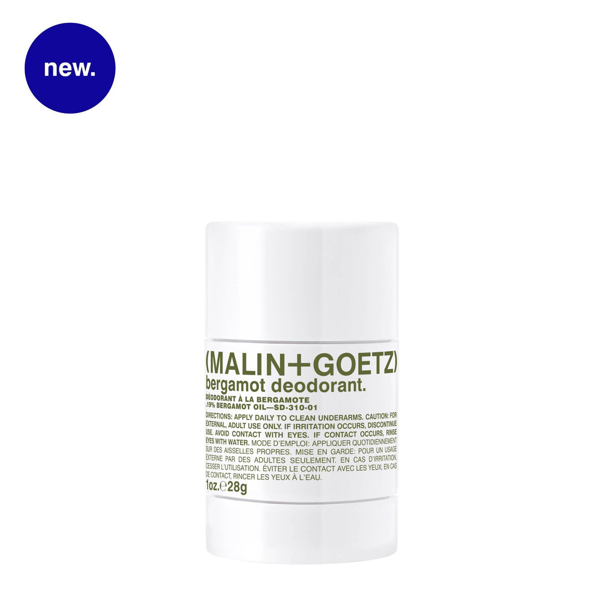 bergamot deodorant. - 2.6 oz.
