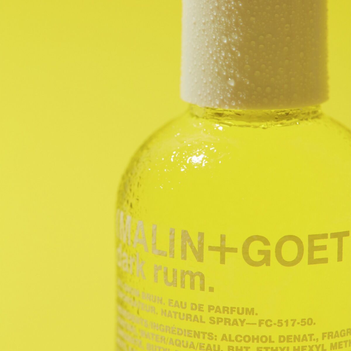 dark rum eau de parfum. - MALIN+GOETZ