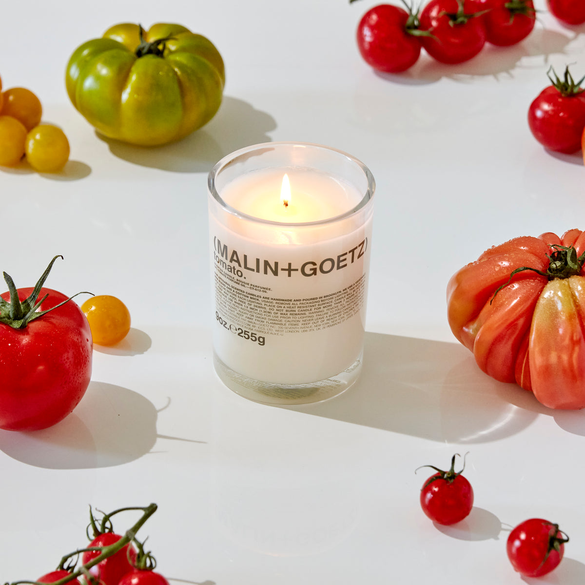 tomato candle