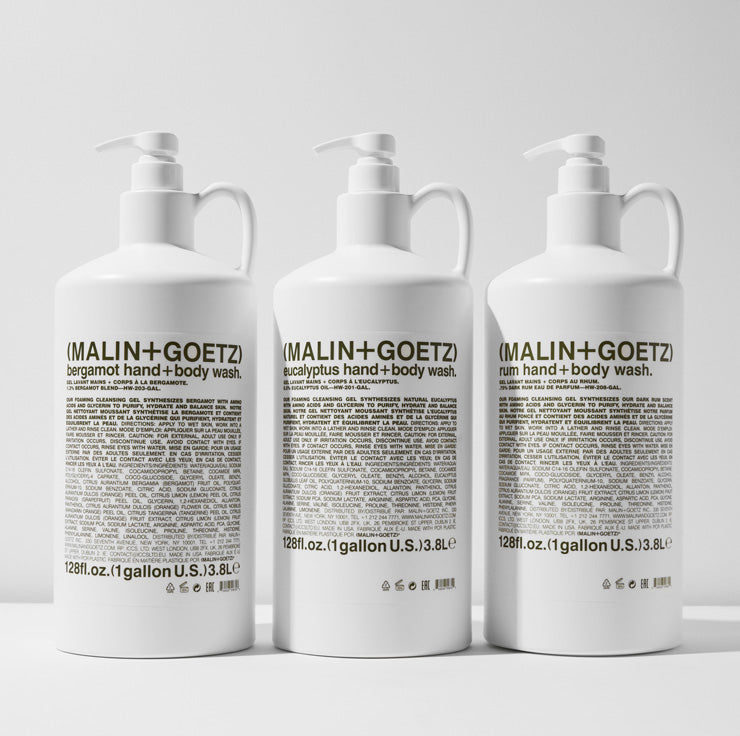 rum hand+body wash.