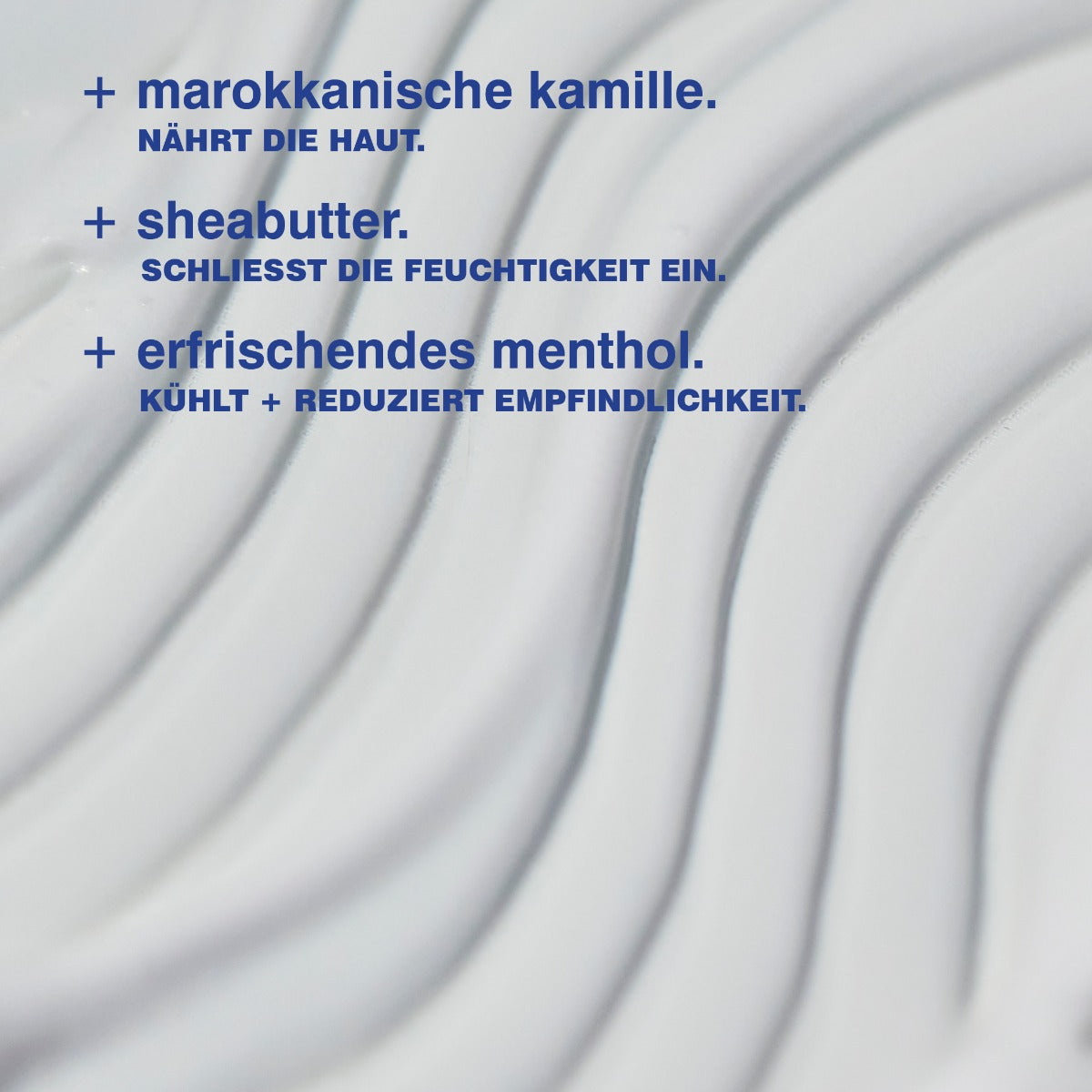 chamomile shave cream.