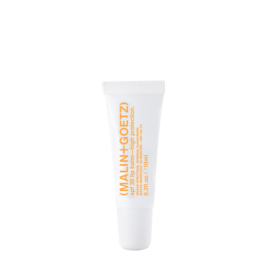 spf 30 lip balm–high protection.